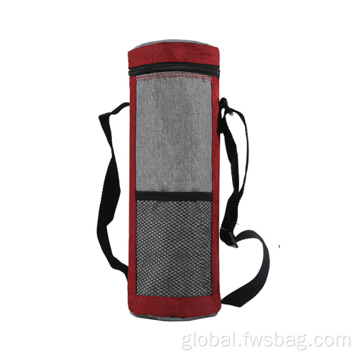 Custom Portable Wine Cooler Bag Zipper Oxford Material Insulated Bottle Wine Cooler Bags Supplier